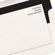 Top Right Corner Text Flat Note Cards - Letterpress Image 4 of 6